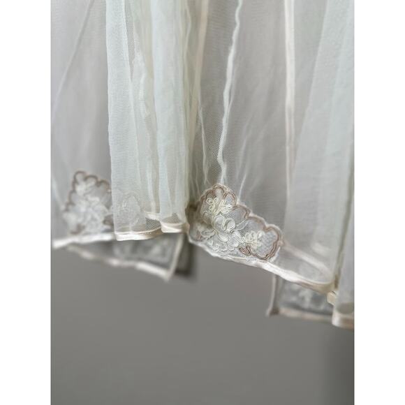 Victoria's Secret Babydoll Mesh Slip Fairy Cottage Core Y2K Lingerie Top 36 C - Picture 6 of 9